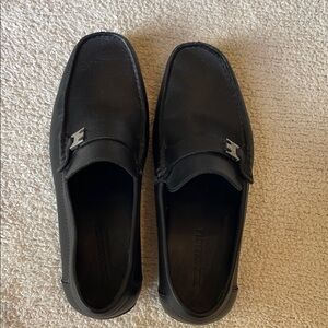 Bruno Magli Classic Black Slip-On Loafers